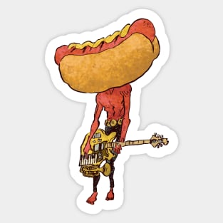 Hot Dog Bop. Sticker